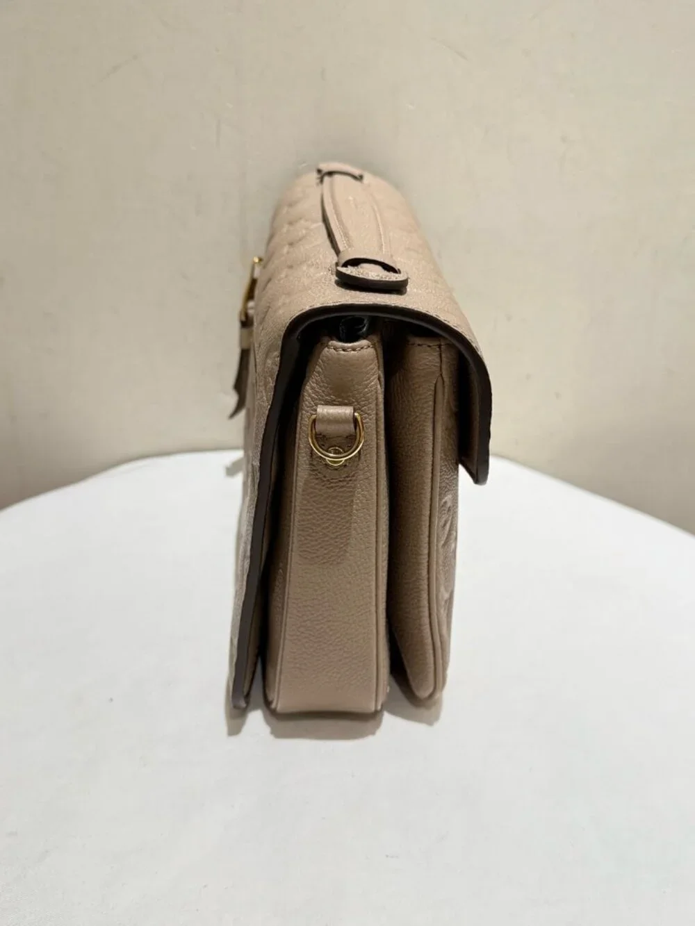 Louis Vuitton Pochette Métis Grey Monogram Empreinte Leather Messenger Bag